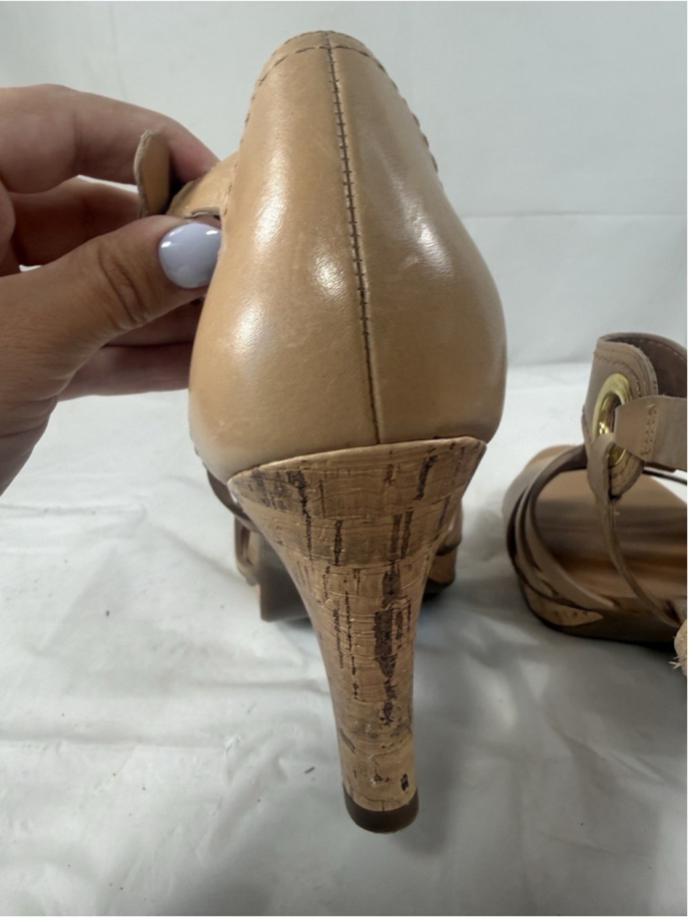Naturalizer Dalena Leather Sandals Size 9 - Picture 13 of 16